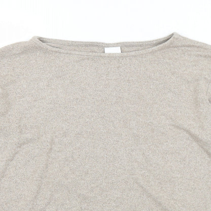 Womens UK Size S H&M Beige Pullover Jumper