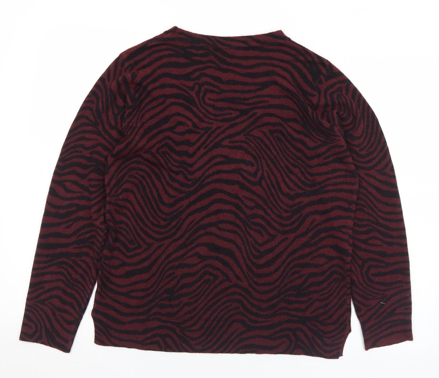 Womens UK Size 14 Marks and Spencer Purple Pullover Jumper