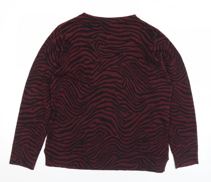 Womens UK Size 14 Marks and Spencer Purple Pullover Jumper