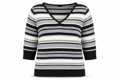 Womens UK Size 18 F&F Multicoloured Pullover Jumper