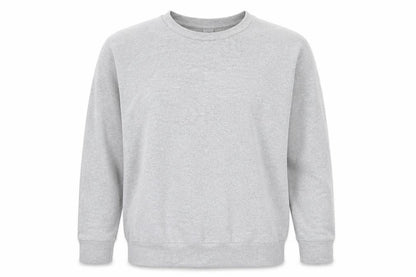 WA Womens Grey  Cotton Pullover Sweatshirt Size L