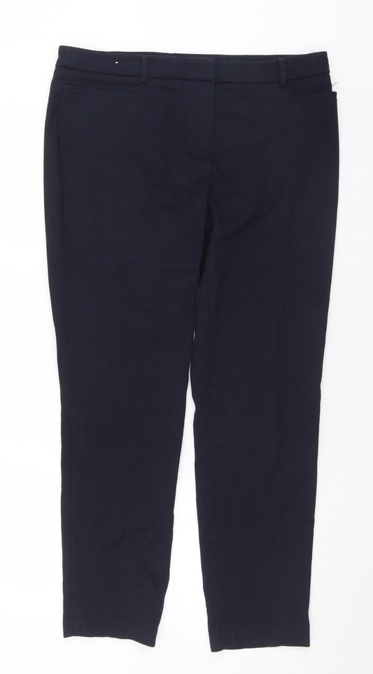 Womens UK Size 14 NEXT Regular Fit  Blue Trousers