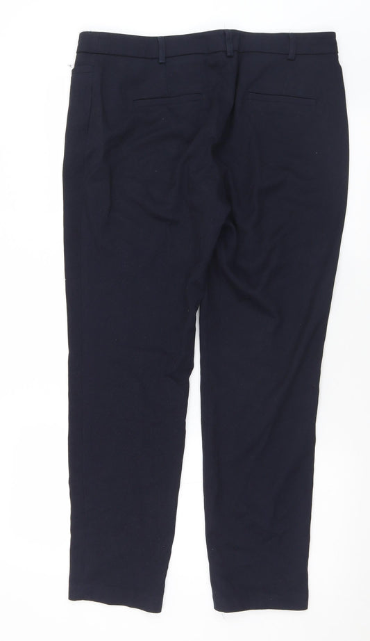 Womens UK Size 14 NEXT Regular Fit  Blue Trousers