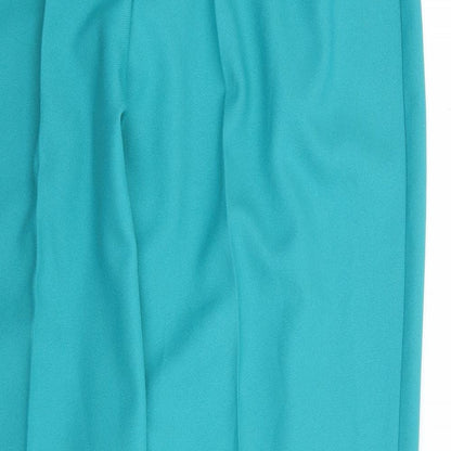 Originals by Slimma Womens Green  Polyester Trousers  Size 18 L30 in Regular Zip