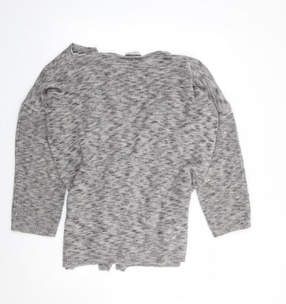 Womens UK Size L Marks and Spencer Grey Cardigan Jumper