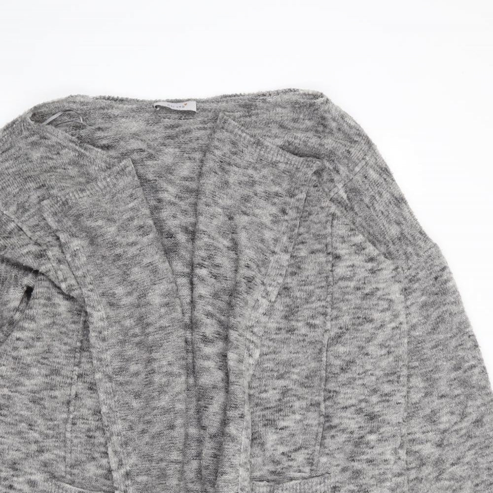 Womens UK Size L Marks and Spencer Grey Cardigan Jumper