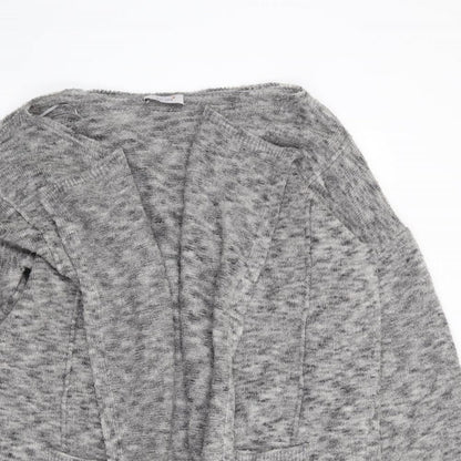 Womens UK Size L Marks and Spencer Grey Cardigan Jumper