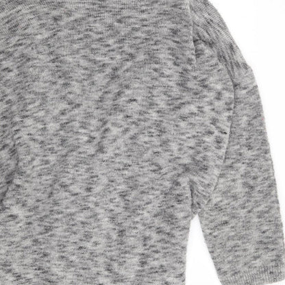 Womens UK Size L Marks and Spencer Grey Cardigan Jumper
