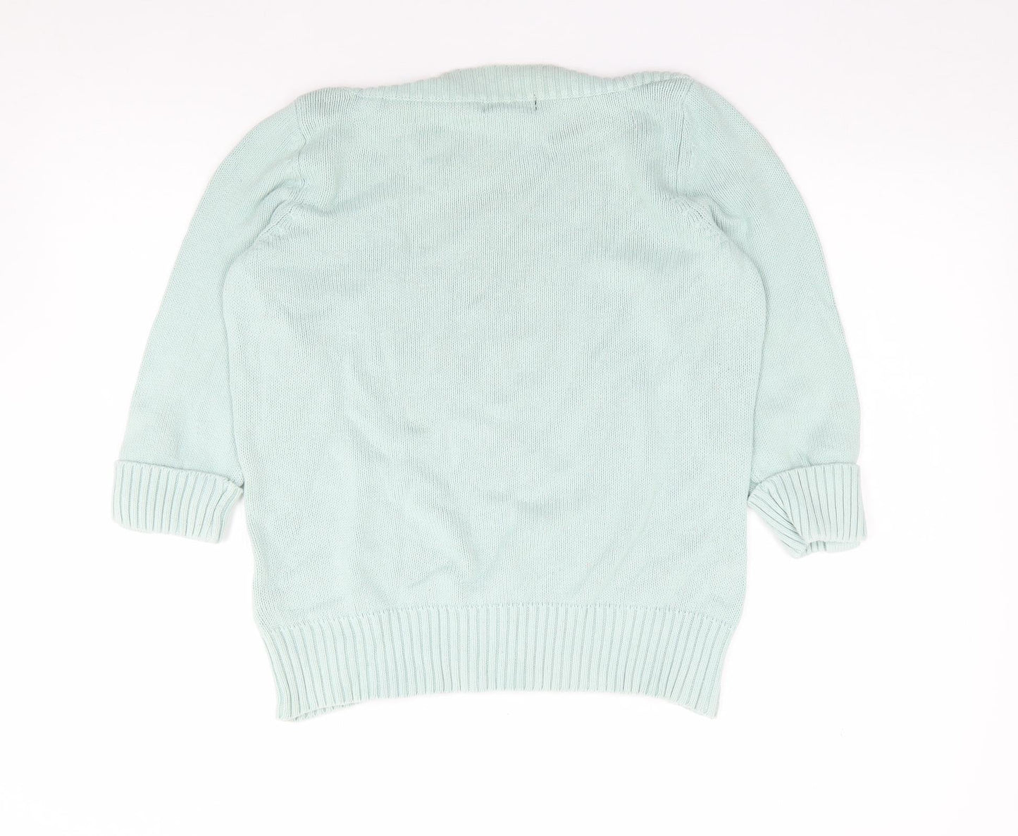 Womens UK Size S Bonmarché Green Pullover Jumper