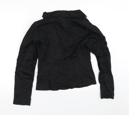 Womens UK Size 10 Dorothy Perkins Black Jacket