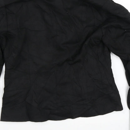 Womens UK Size 10 Dorothy Perkins Black Jacket
