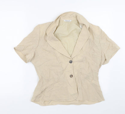 Womens UK Size 14 Berkertex Beige Jacket