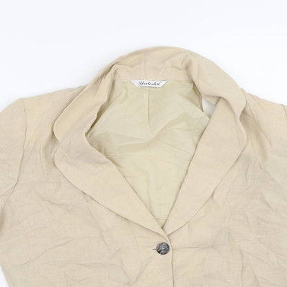 Womens UK Size 14 Berkertex Beige Jacket