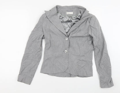 George Womens Grey   Jacket Blazer Size 10  Button