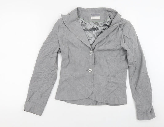 George Womens Grey   Jacket Blazer Size 10  Button