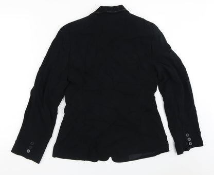 Womens UK Size 10 PLANET Black Jacket