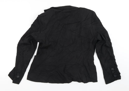 Womens UK Size 12 Preworn Black Jacket