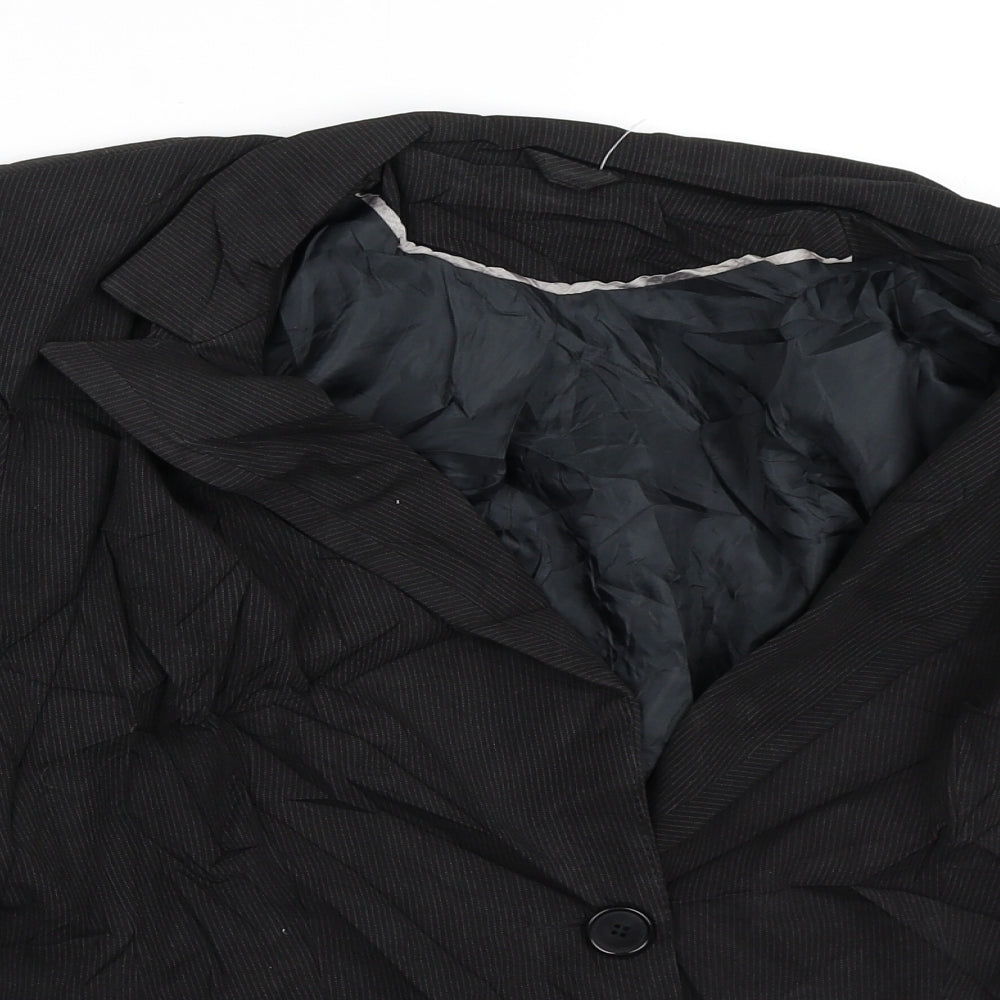 Womens UK Size 12 Preworn Black Jacket