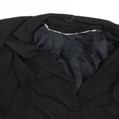 Womens UK Size 12 Preworn Black Jacket