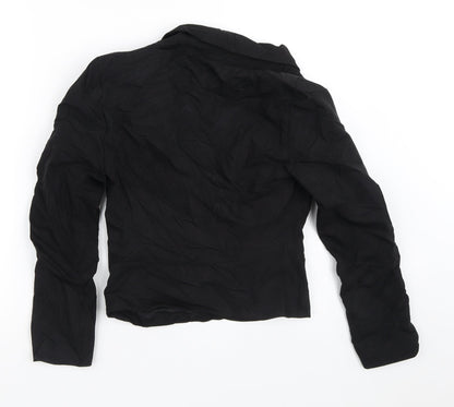 Womens UK Size 8 Topshop Black Jacket