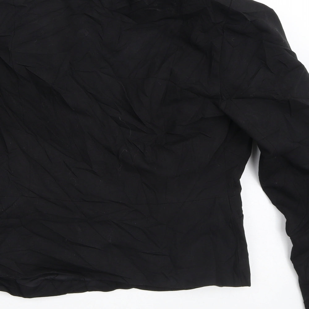 Womens UK Size 8 Topshop Black Jacket