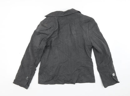 Elam Womens Grey   Jacket Blazer Size 12