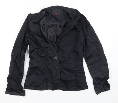 New Look Womens Black   Jacket Blazer Size 10