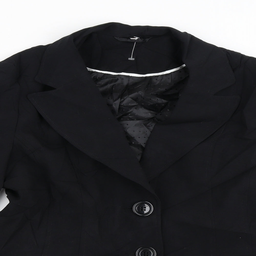 Womens UK Size 12 EWM Black Jacket