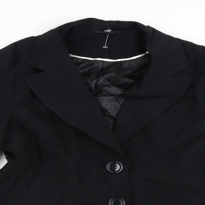 Womens UK Size 12 EWM Black Jacket
