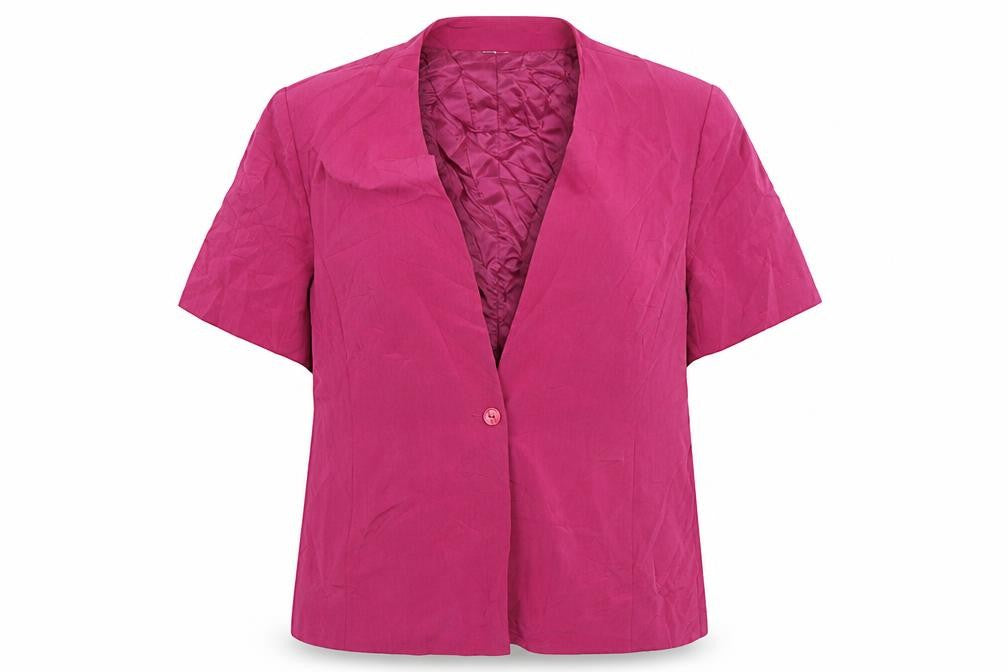 Whimsy Womens Pink   Jacket Blazer Size 16
