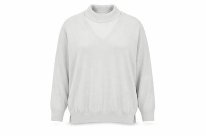 Womens UK Size 18 NEXT Silver Pullover Jumper
