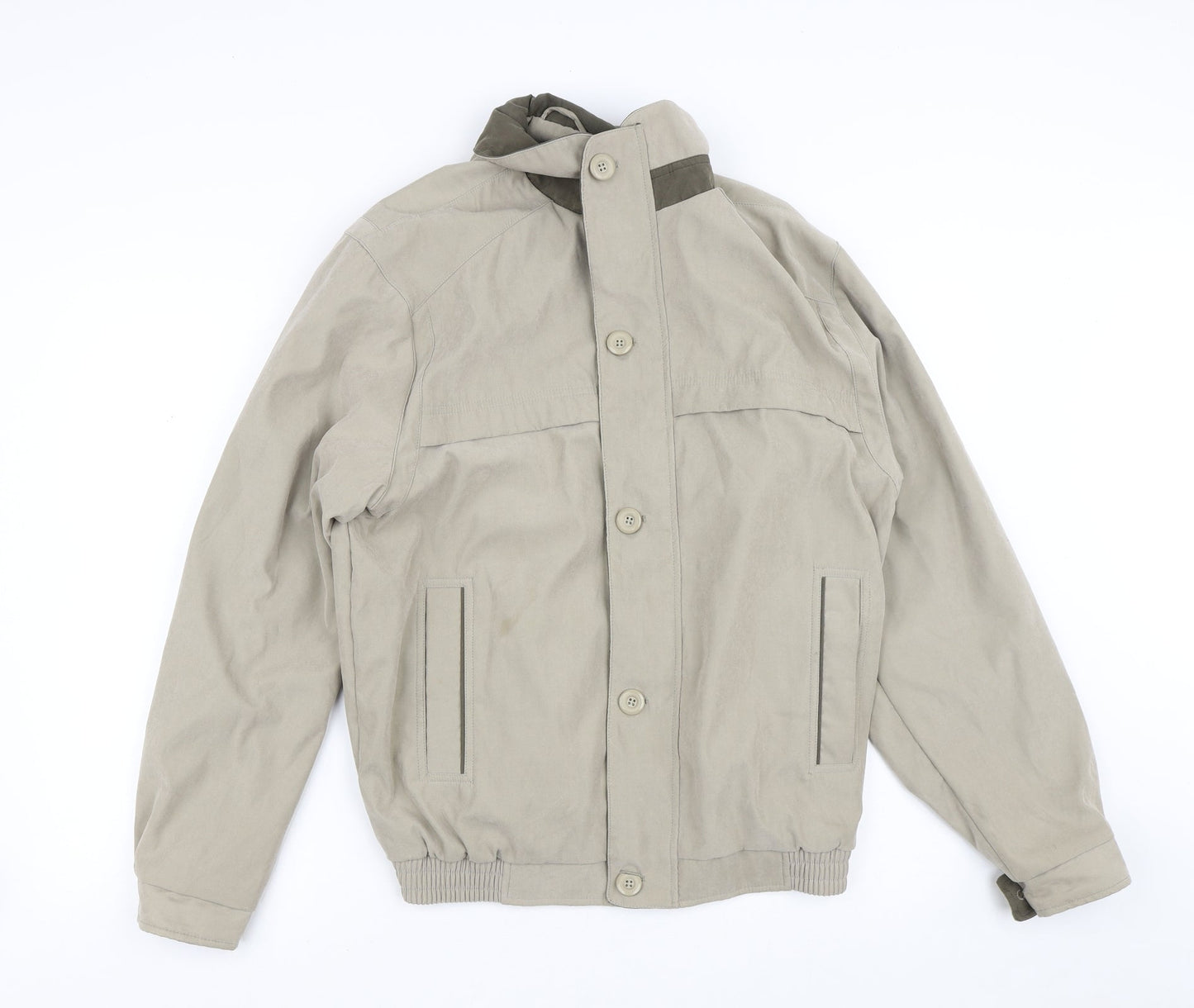 Mens UK Size S Carabou Brown Jacket