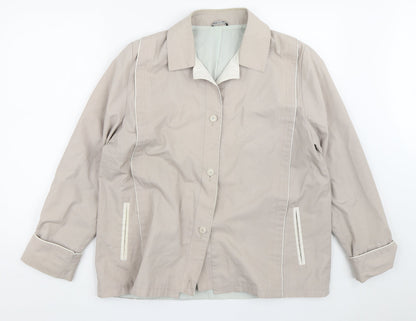 Womens UK Size 14 Eleganze Brown Jacket