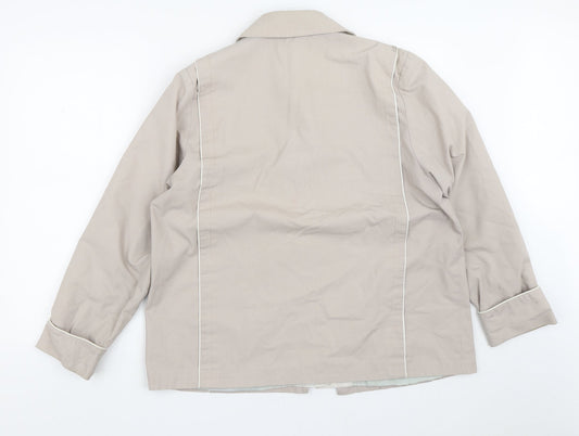Womens UK Size 14 Eleganze Brown Jacket