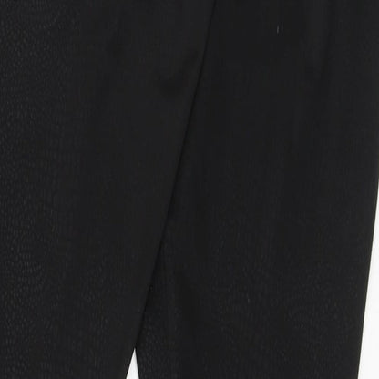 Womens UK Size S Preworn  Cargo Black Leggings