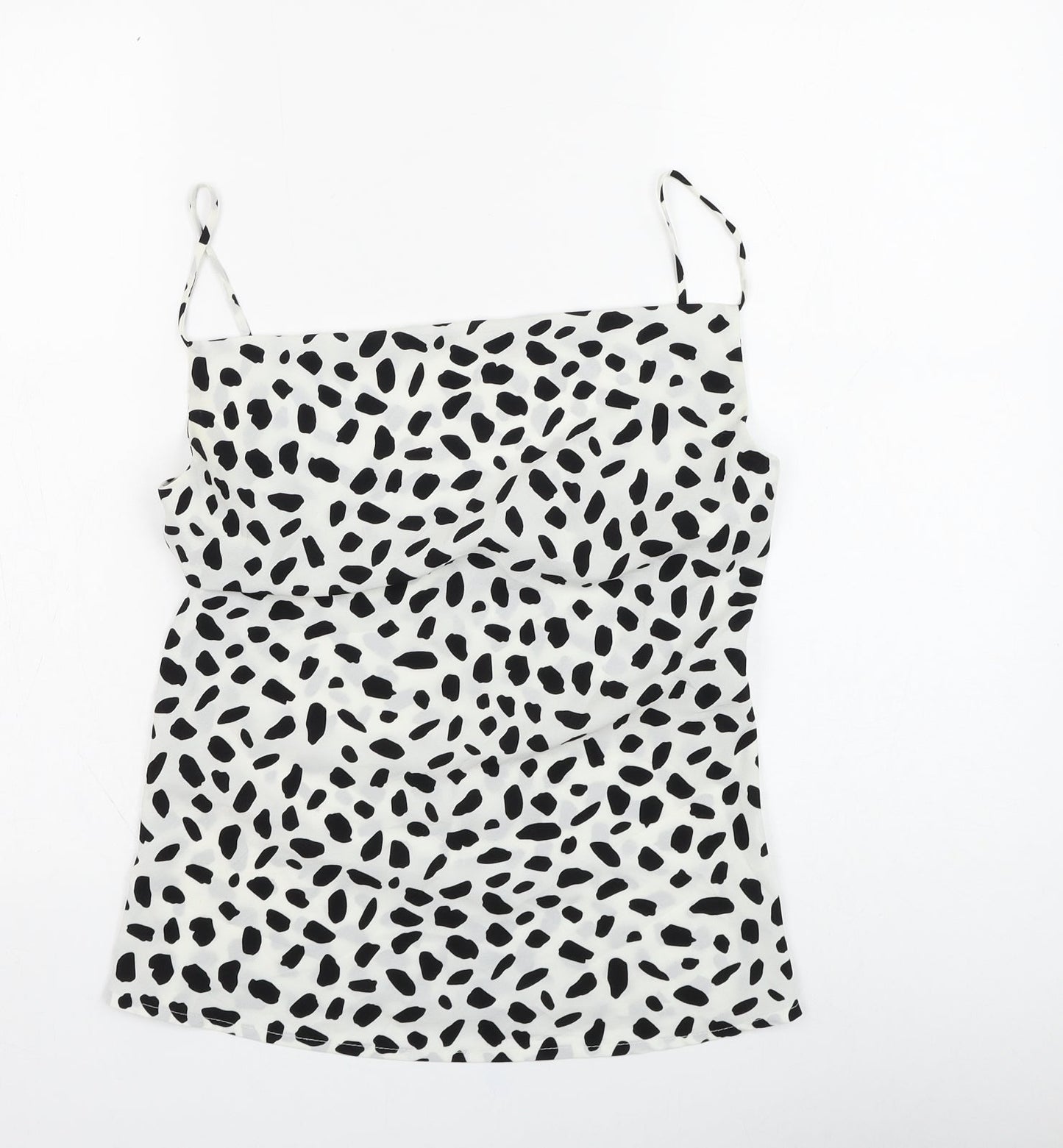 Womens UK Size M IVIVI White Basic T-Shirt