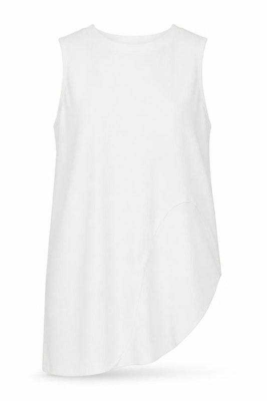 Womens UK Size 14 Atmosphere White Basic Tank