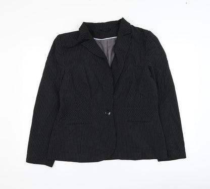 Womens UK Size 16 Dorothy Perkins Black Jacket