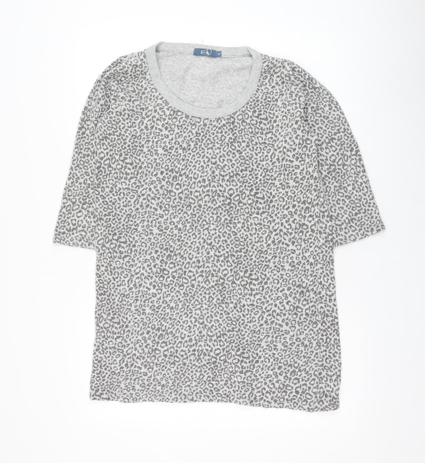 Womens UK Size 16 Evie Grey Pullover Jumper