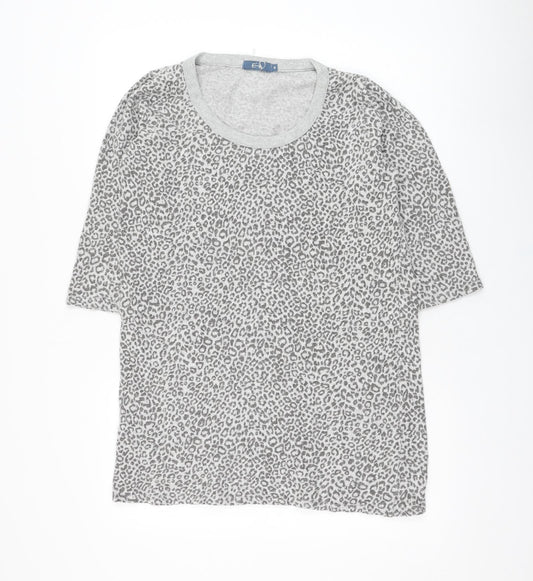 Womens UK Size 16 Evie Grey Pullover Jumper