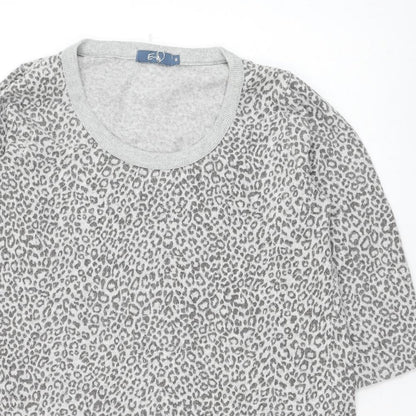 Womens UK Size 16 Evie Grey Pullover Jumper