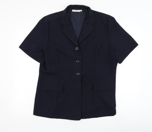 Womens UK Size 18 Prima Blue Jacket