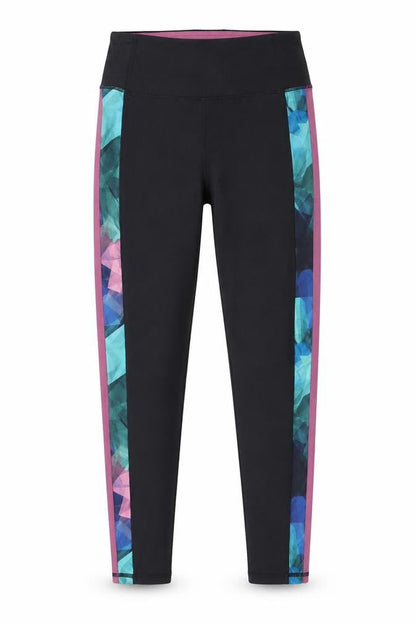 Preworn Womens Black  Polyester Compression Leggings Size 28 in L25 in Regular Pullover