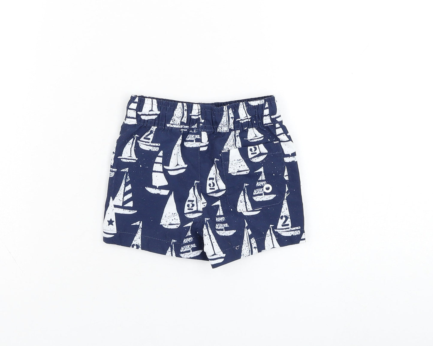NEXT Boys Blue  Polyester Cropped Trousers Size 3-6 Months  Pullover - Swimwear