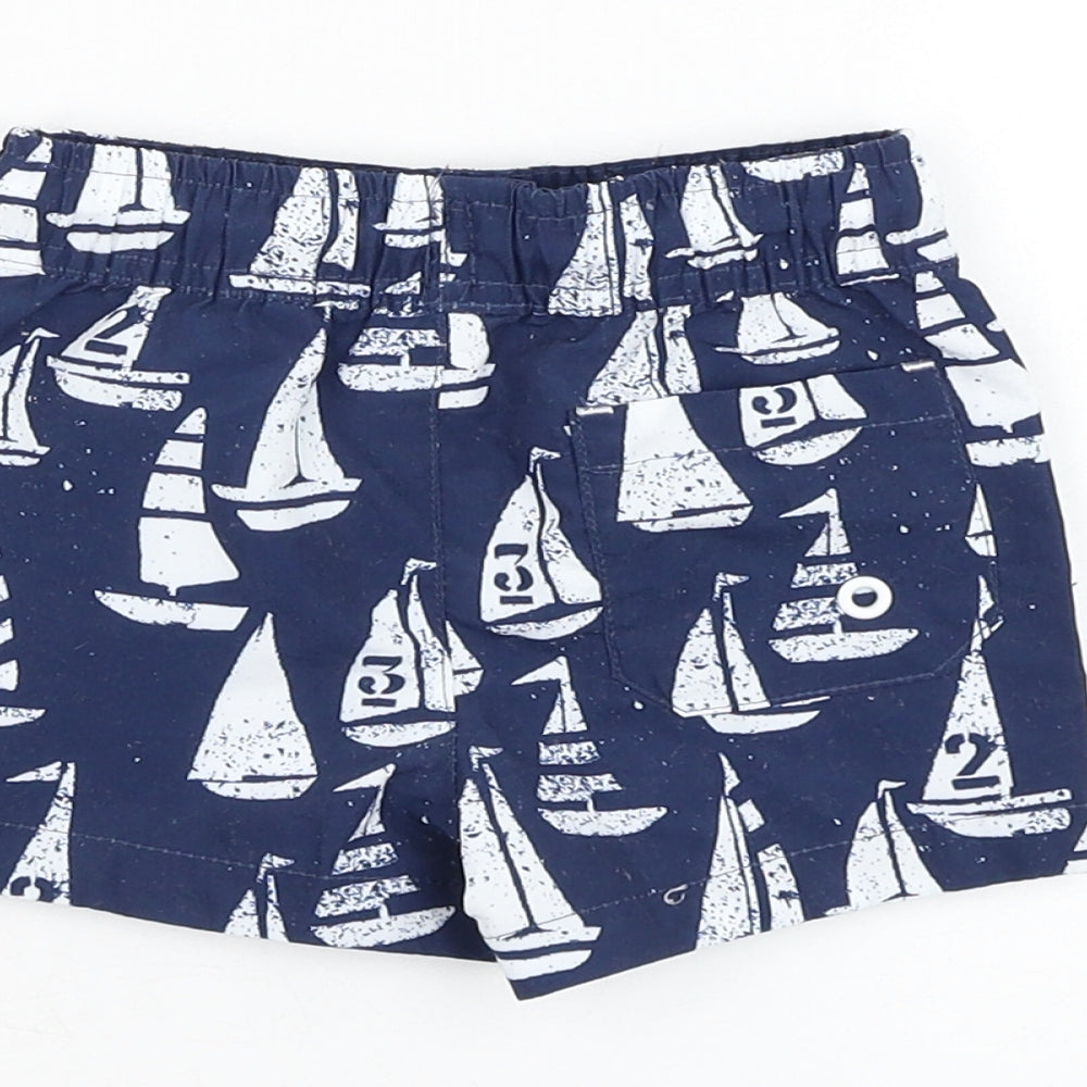 NEXT Boys Blue  Polyester Cropped Trousers Size 3-6 Months  Pullover - Swimwear