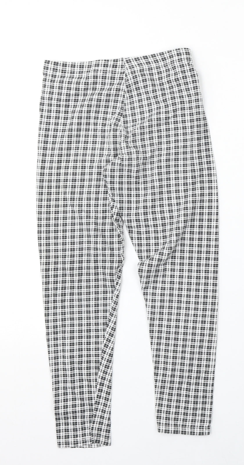 Primark Girls Multicoloured Check Cotton Jegging Jeans Size 9-10 Years  Regular