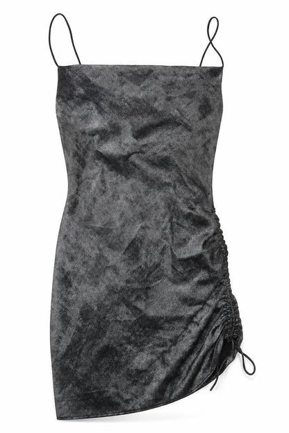 Topshop Womens Silver  Polyester Bodycon  Size 8  Square Neck