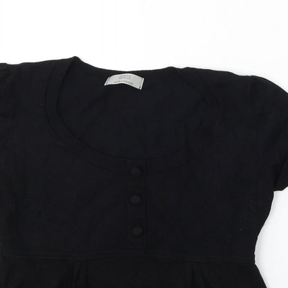 Womens UK Size 12 Marks and Spencer Black Pullover Jumper