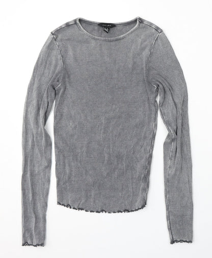 Womens UK Size 6 New Look Grey Pullover Jumper