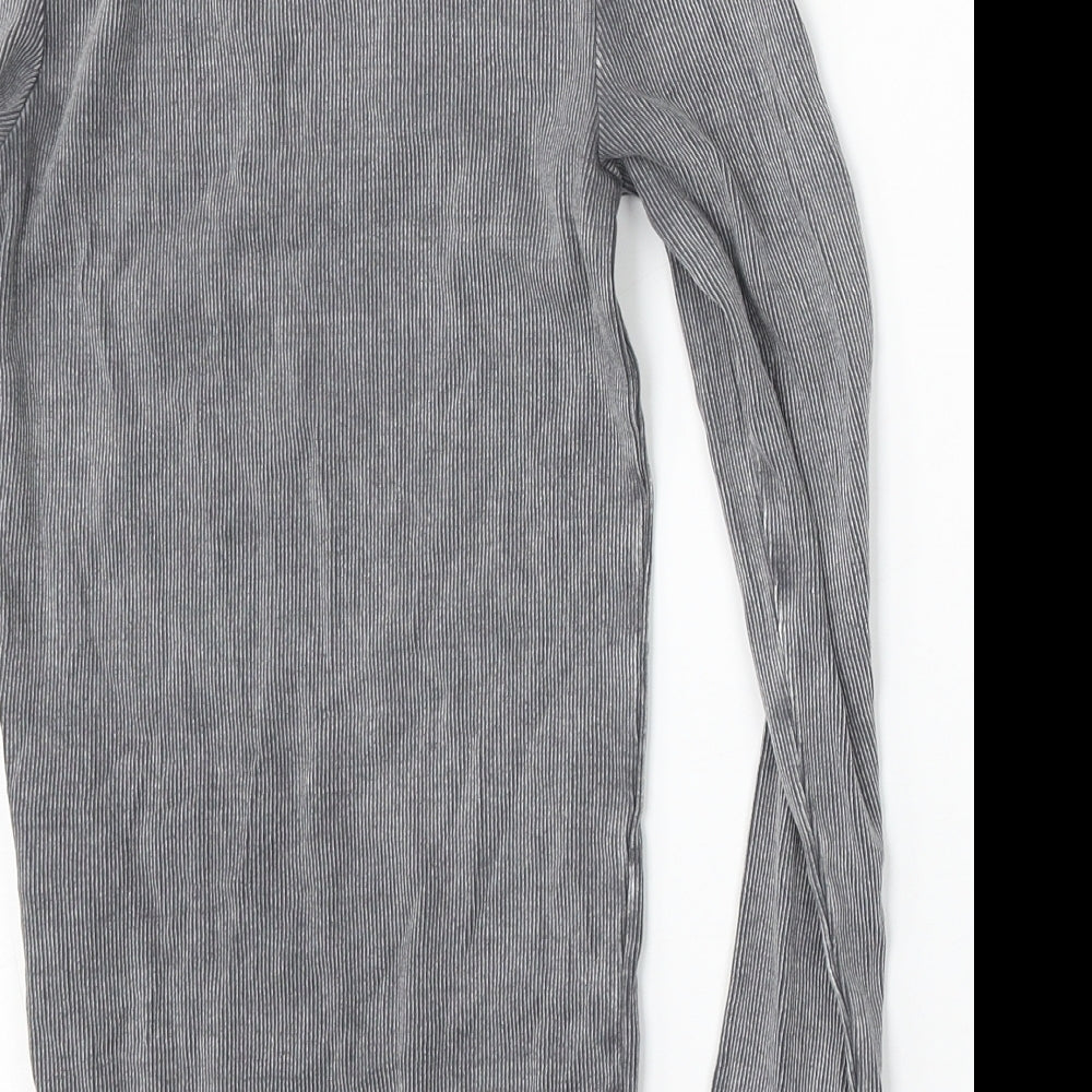 Womens UK Size 6 New Look Grey Pullover Jumper